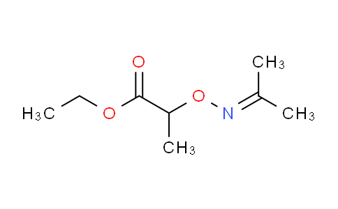 CAS No. 54716-29-9, 2-(propan-2-ylideneamino)oxypropanoic acid ethyl ester
