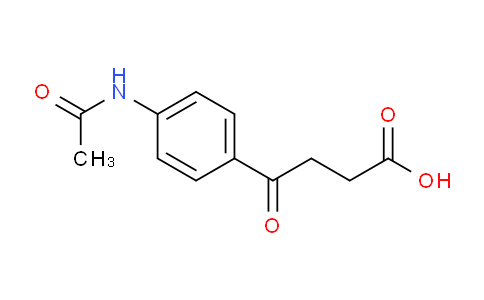 CAS No. 5473-15-4, 4-(4-Acetamidophenyl)-4-oxobutanoic acid