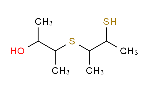 CAS No. 54957-02-7, 3-((2-Mercapto-1-methylpropyl)thio)-2-butanol