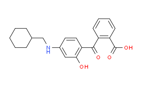 CAS No. 55109-91-6, 2-[[4-(cyclohexylmethylamino)-2-hydroxyphenyl]-oxomethyl]benzoic acid