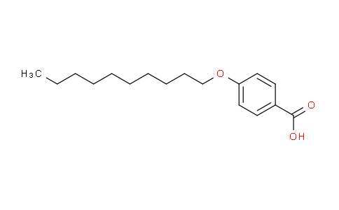 CAS No. 5519-23-3, 4-(Decyloxy)benzoic acid