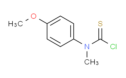 CAS No. 55246-79-2, N-(4-methoxyphenyl)-N-methylcarbamothioyl chloride
