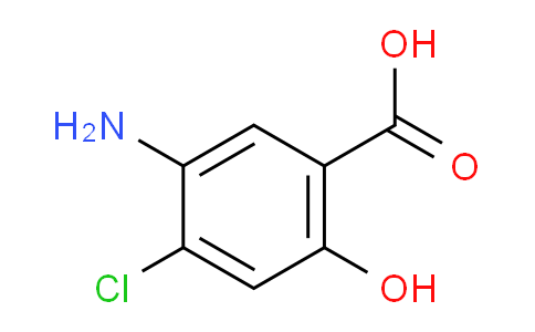 CAS No. 55302-98-2, 5-amino-4-chloro-2-hydroxybenzoic acid