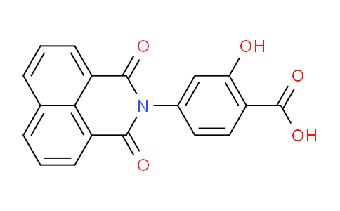 CAS No. 5540-60-3, 4-(1,3-dioxo-2-benzo[de]isoquinolinyl)-2-hydroxybenzoic acid