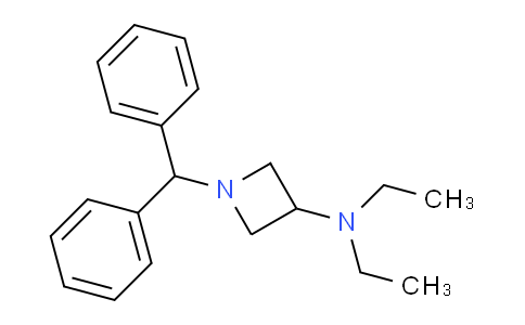 CAS No. 55438-74-9, 1-(diphenylmethyl)-N,N-diethyl-3-azetidinamine