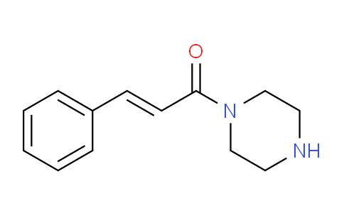 CAS No. 55486-27-6, 3-Phenyl-1-(piperazin-1-yl)prop-2-en-1-one