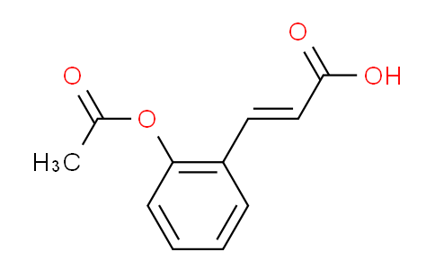 CAS No. 55620-18-3, (E)-3-(2-acetyloxyphenyl)-2-propenoic acid