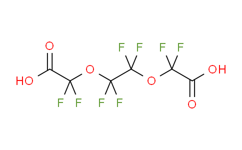 CAS No. 55621-21-1, 2,2'-((Perfluoroethane-1,2-diyl)bis(oxy))bis(2,2-difluoroacetic acid)