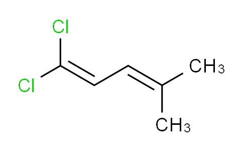 CAS No. 55667-43-1, 1,1-Dichloro-4-methylpenta-1,3-diene
