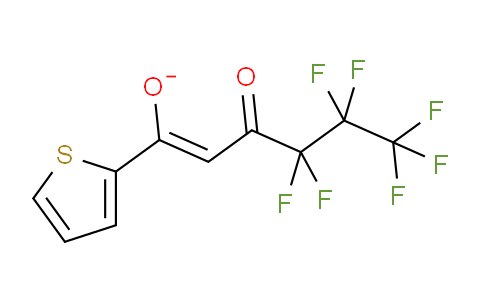 CAS No. 559-94-4, (Z)-4,4,5,5,6,6,6-heptafluoro-3-oxo-1-thiophen-2-yl-1-hexen-1-olate