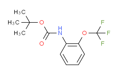 CAS No. 561304-39-0, tert-Butyl (2-(trifluoromethoxy)phenyl)carbamate