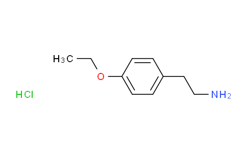 CAS No. 56370-30-0, 2-(4-Ethoxyphenyl)ethanamine HCl