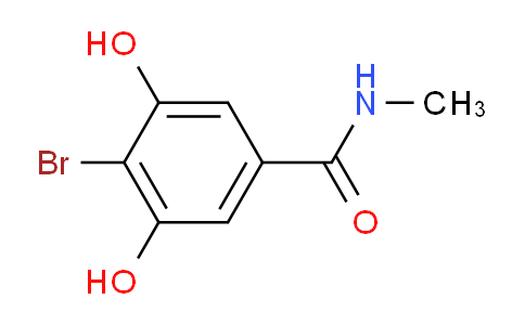 CAS No. 56375-85-0, 4-Bromo-3,5-dihydroxy-N-methylbenzamide