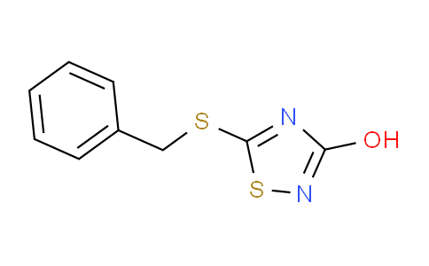 CAS No. 56409-57-5, 5-(Benzylthio)-1,2,4-thiadiazol-3-ol