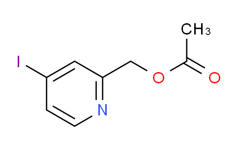 CAS No. 565237-07-2, acetic acid (4-iodo-2-pyridinyl)methyl ester