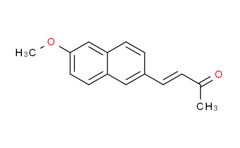 CAS No. 56600-90-9, 4-(6-methoxy-2-naphthalenyl)-3-buten-2-one