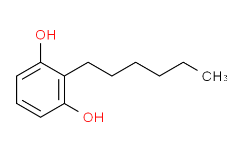 CAS No. 5673-09-6, 2-hexylbenzene-1,3-diol