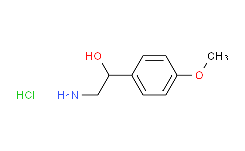 CAS No. 56766-24-6, 2-Amino-1-(4-methoxyphenyl)ethanol hydrochloride
