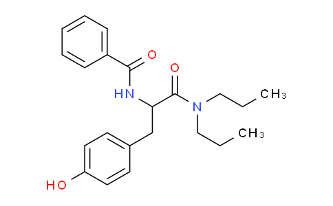 CAS No. 57227-09-5, N-(1-(Dipropylamino)-3-(4-hydroxyphenyl)-1-oxopropan-2-yl)benzamide