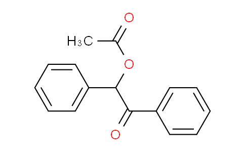 CAS No. 574-06-1, acetic acid (2-oxo-1,2-diphenylethyl) ester