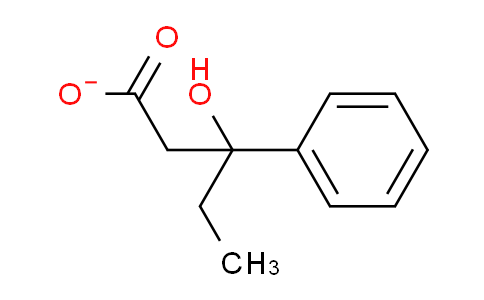 CAS No. 5764-85-2, 3-hydroxy-3-phenylpentanoate