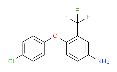 CAS No. 57688-17-2, 4-(4-chlorophenoxy)-3-(trifluoromethyl)aniline