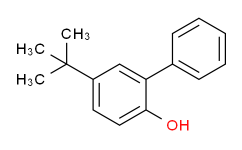 CAS No. 577-92-4, 5-(tert-Butyl)-[1,1'-biphenyl]-2-ol