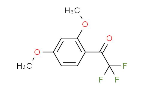 CAS No. 578-16-5, 1-(2,4-dimethoxyphenyl)-2,2,2-trifluoroethanone