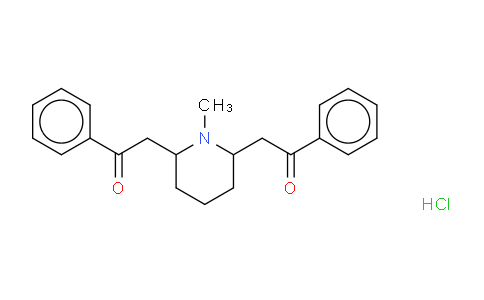 CAS No. 579-21-5, 2,2'-(1-Methyl-2,6-piperidinediyl)diacetophenon
