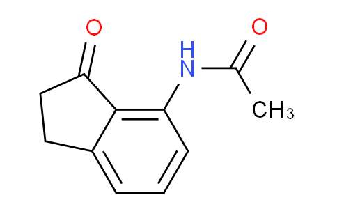 CAS No. 58161-36-7, N-(3-Oxo-2,3-dihydro-1H-inden-4-yl)acetamide