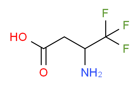 CAS No. 584-20-3, 3-Amino-4,4,4-trifluorobutanoic acid