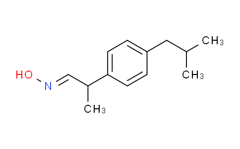 CAS No. 58609-72-6, (1E)-2-[4-(2-Methylpropyl)phenyl]propanal oxime