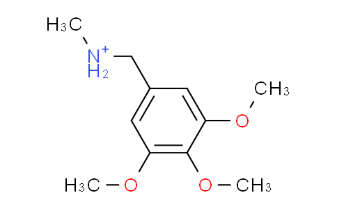 CAS No. 58780-82-8, methyl-[(3,4,5-trimethoxyphenyl)methyl]ammonium