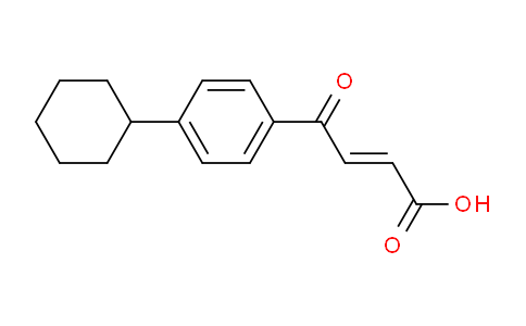 CAS No. 58897-74-8, 4-(4-Cyclohexylphenyl)-4-oxobut-2-enoic acid