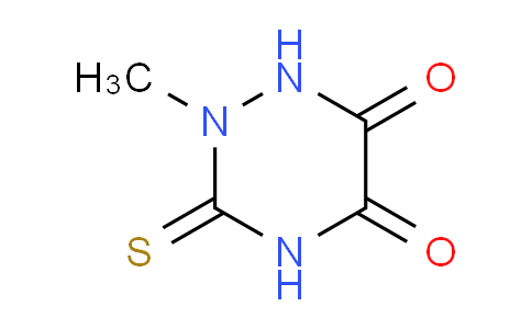 CAS No. 58909-39-0, 2-Methyl-3-thioxo-1,2,4-triazinane-5,6-dione