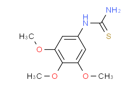 CAS No. 59083-54-4, 1-(3,4,5-Trimethoxyphenyl)thiourea