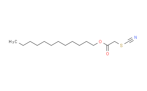CAS No. 5943-34-0, 2-thiocyanatoacetic acid dodecyl ester