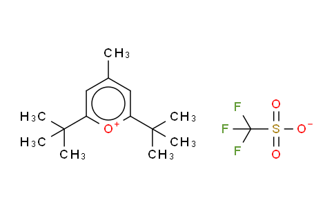 CAS No. 59643-43-5, 2,6-Di-tert-butyl-4-methylpyryliumtrifluoromethanesulfonate