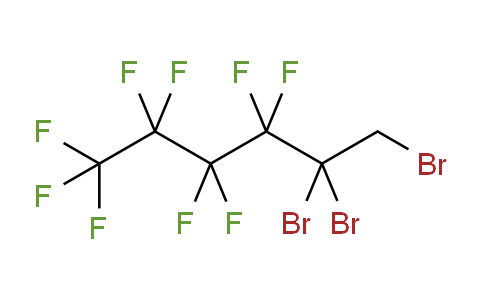 CAS No. 59665-24-6, 5,5,6-tribromo-1,1,1,2,2,3,3,4,4-nonafluorohexane