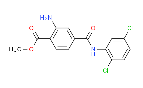 CAS No. 59673-82-4, Methyl 2-amino-4-((2,5-dichlorophenyl)carbamoyl)benzoate