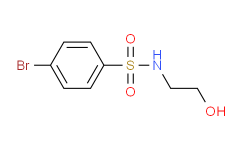 CAS No. 59724-43-5, 4-Bromo-N-(2-hydroxyethyl)benzenesulfonamide