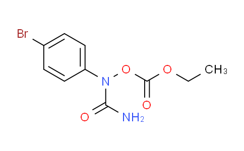 CAS No. 59746-15-5, 1-(4-Bromophenyl)-1-((ethoxycarbonyl)oxy)urea