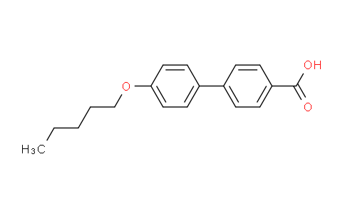 CAS No. 59748-15-1, 4'-(Pentyloxy)-[1,1'-biphenyl]-4-carboxylic acid