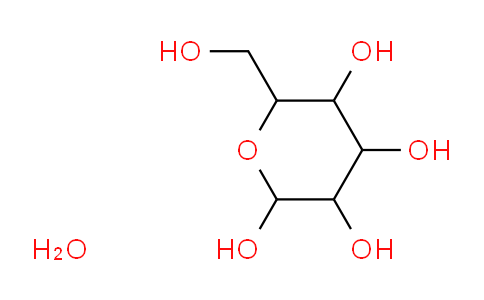 CAS No. 5996-10-1, 6-(hydroxymethyl)oxane-2,3,4,5-tetrol hydrate