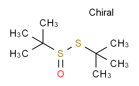 CAS No. 60011-16-7, (S)-S-tert-Butyl 2-methylpropane-2-sulfinothioate