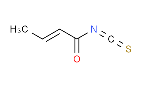 CAS No. 60034-28-8, (E)-But-2-enoyl isothiocyanate