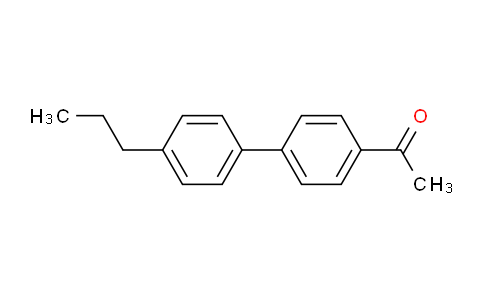 CAS No. 60137-92-0, 1-[4-(4-propylphenyl)phenyl]ethanone