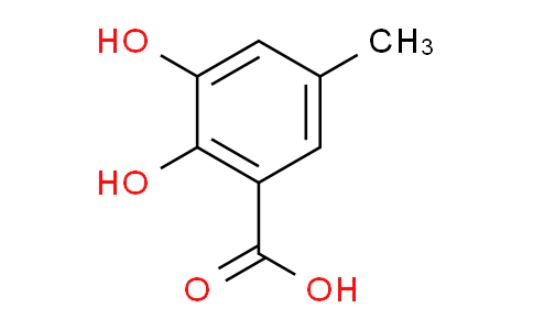 CAS No. 6049-93-0, 2,3-Dihydroxy-5-methylbenzoic acid