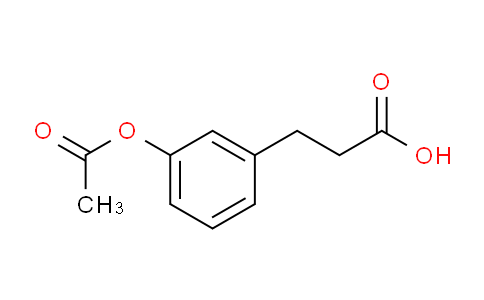 CAS No. 60549-42-0, 3-(3-Acetoxyphenyl)propanoic acid