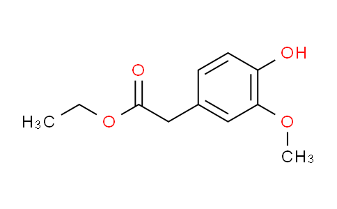 CAS No. 60563-13-5, Ethyl 2-(4-hydroxy-3-methoxyphenyl)acetate